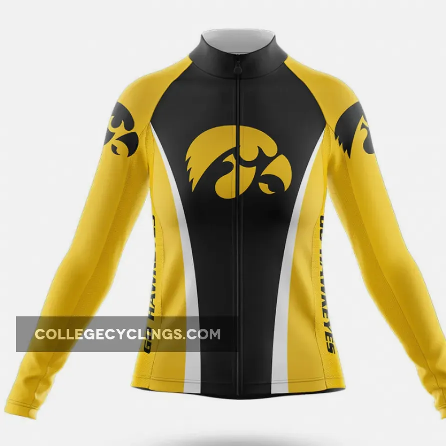 University of Iowa - Women's Long Sleeve Cycling Jersey Only