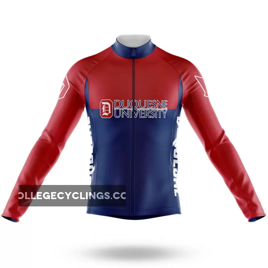Duquesne University Long Sleeve Cycling Jersey Ver.2
