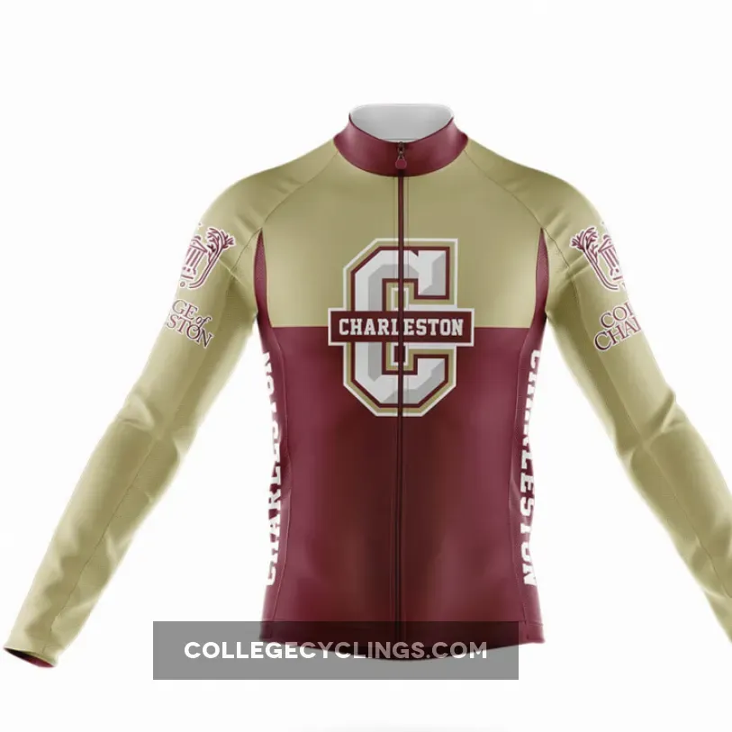 College of Charleston V2 Long Sleeve Cycling Jersey Only
