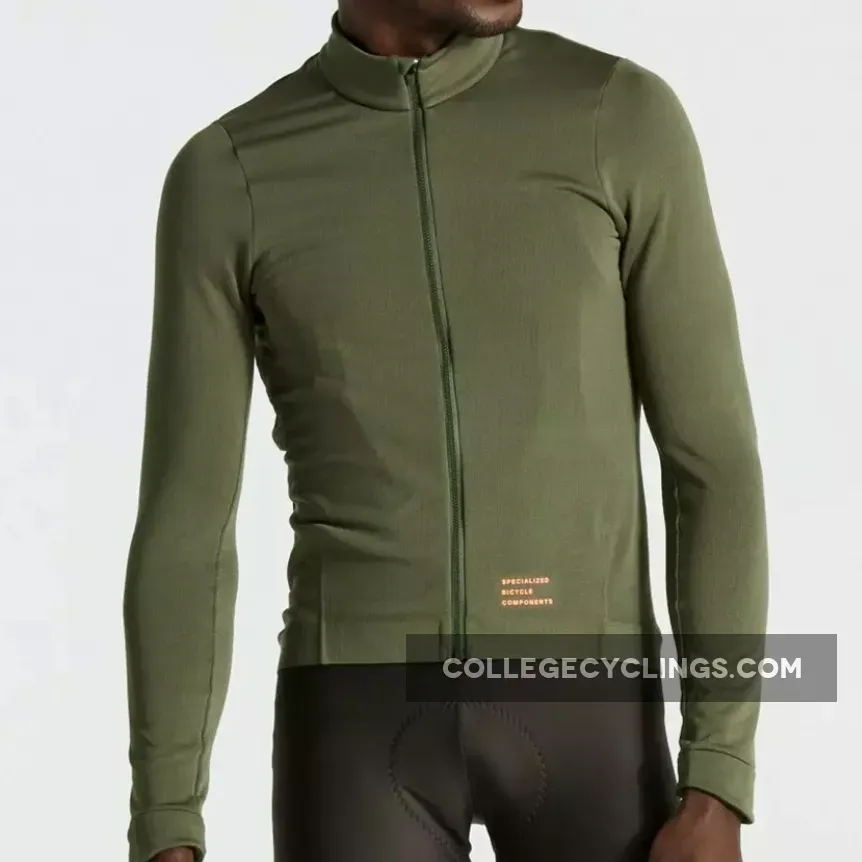 Specialized Prime Power Grid long sleeves jersey - Green 64123-9023