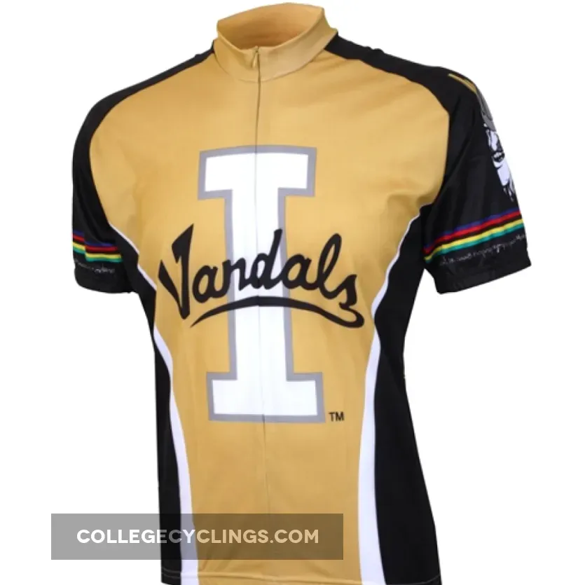 UI University of Idaho Gold Vandals Cycling Short Sleeve Jersey