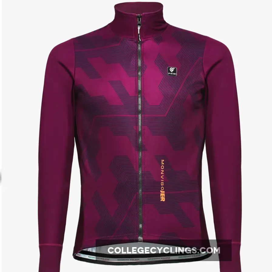 Pissei Monviso Long Sleeves Jersey - Violet Outlet