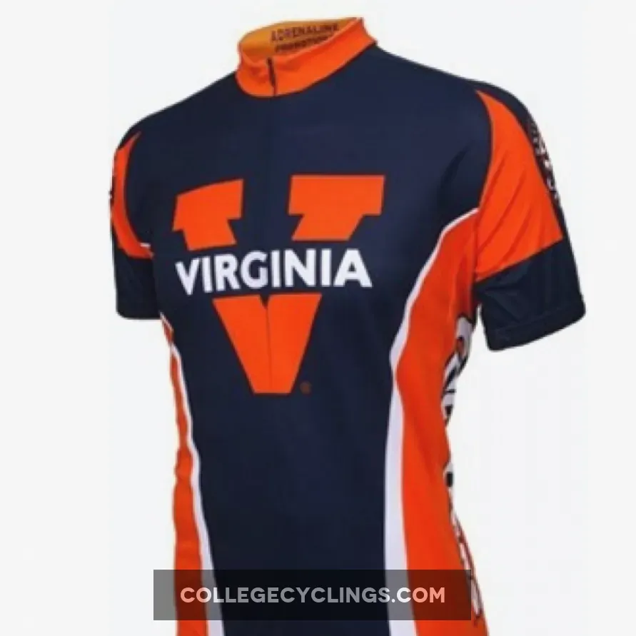 UVA University of Virginia Cavaliers Cycling Short Sleeve Jersey, Uva Jersey