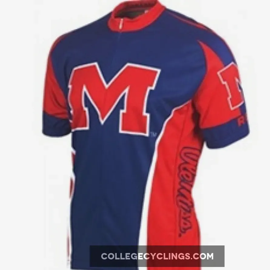 Ole Miss University of Mississippi Rebels Cycling Short Sleeve Jersey