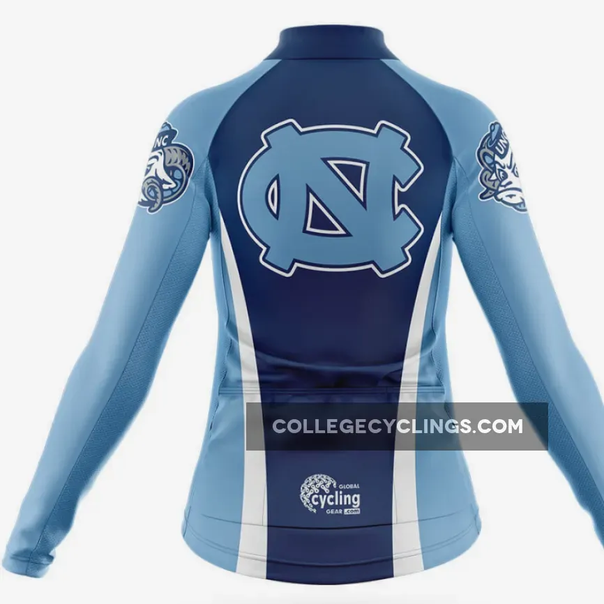 University of North Carolina - Women's Long Sleeve Cycling Jersey University of North Carolina - Women's Long Sleeve Cycling Jersey