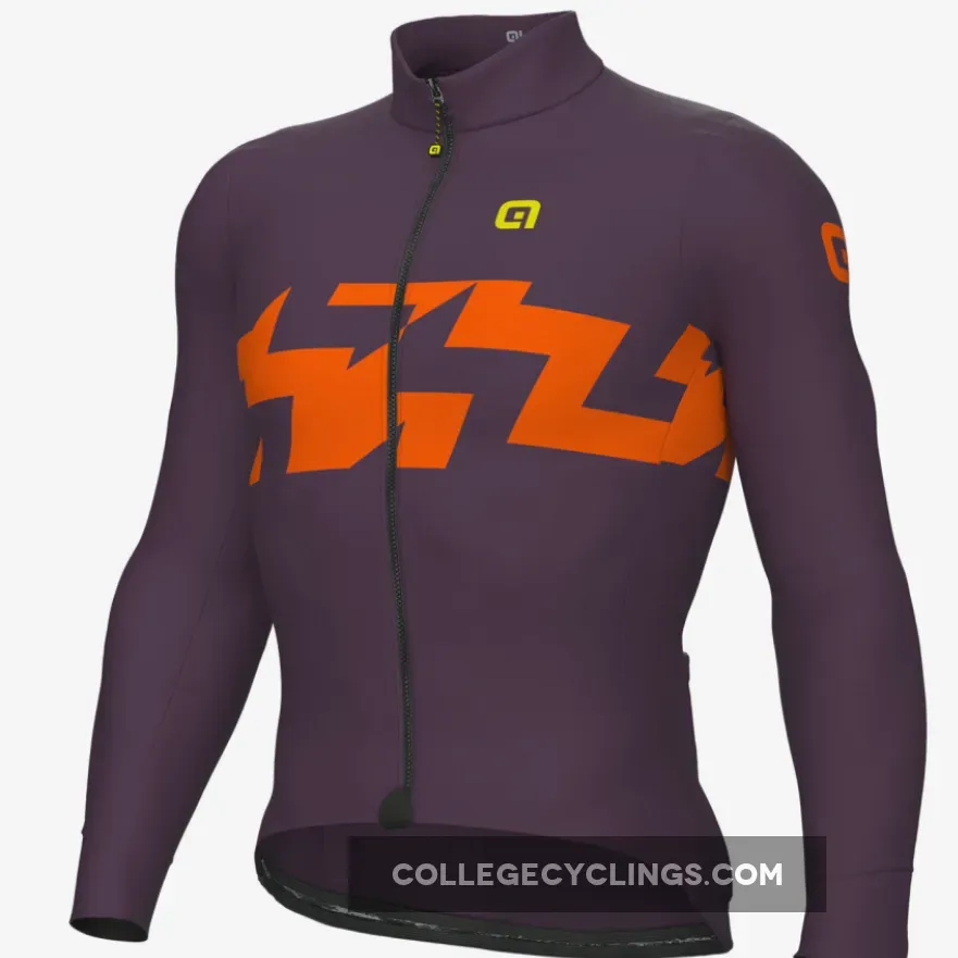 Ale Solid Ready Long Sleeve Jersey - Purple New Releases