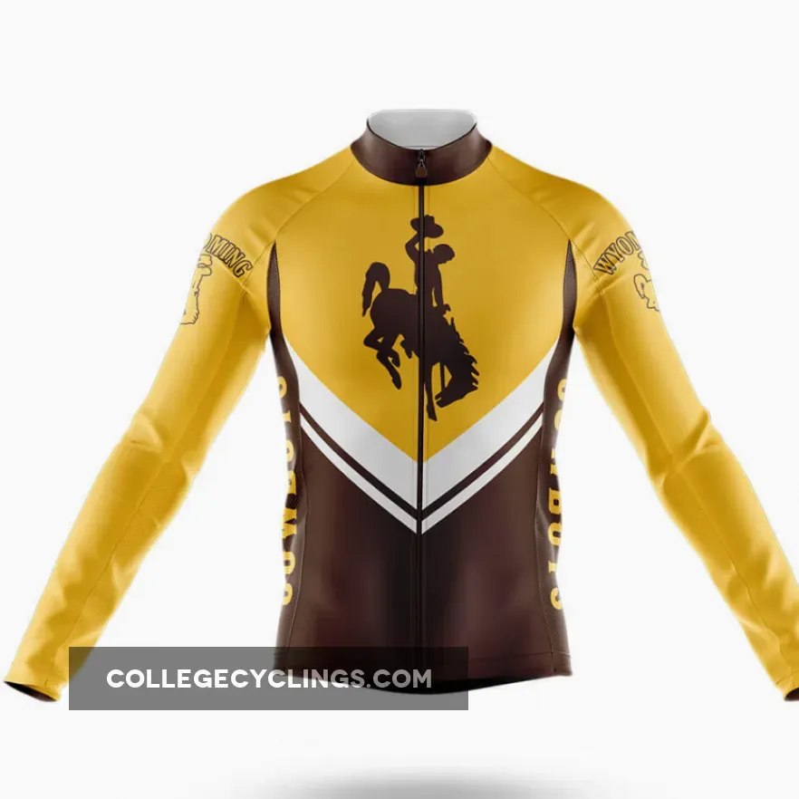University of Wyoming Long Sleeve Cycling Jersey Ver.3