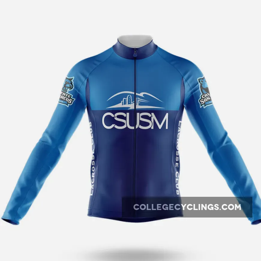 California State University San Marcos Long Sleeve Cycling Jersey Ver.2