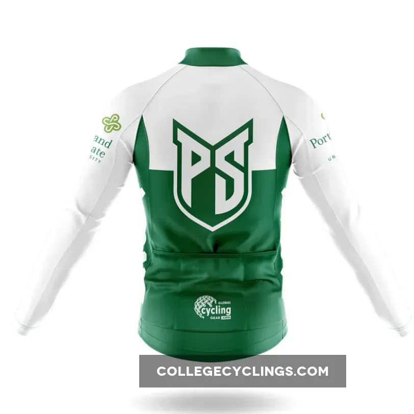 Portland State University Long Sleeve Cycling Jersey Ver.2 Portland State University Long Sleeve Cycling Jersey Ver.2