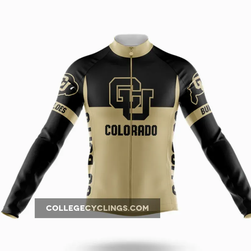 University of Colorado Boulder V2 Long Sleeve Cycling Jersey Only