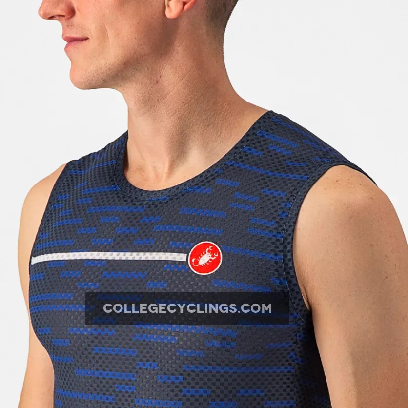 Castelli Insider Sleeveless Jersey - Blue Outlet