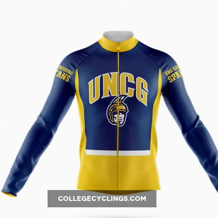 UNC Greensboro Spartans Long Sleeve Cycling Jersey
