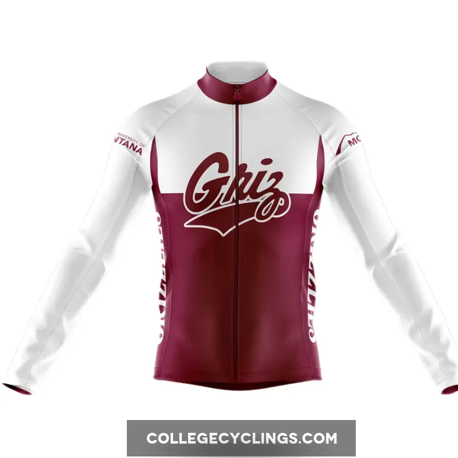 University of Montana Long Sleeve Cycling Jersey Ver.2