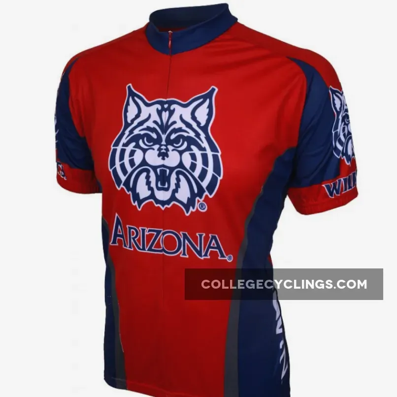 Arizona Wildcats Mens Cycling Jersey #Arizona Cycling Jersey