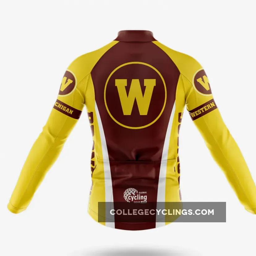 Western Michigan University Long Sleeve Cycling Jersey Western Michigan University Long Sleeve Cycling Jersey