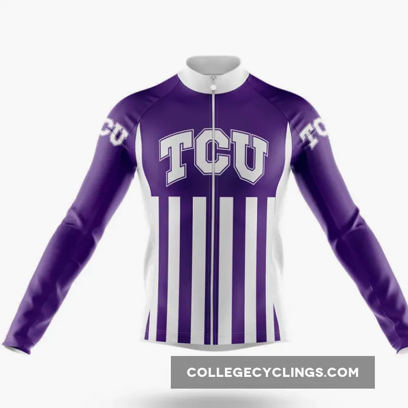 Texas Christian University USA Long Sleeve Cycling Jersey Only