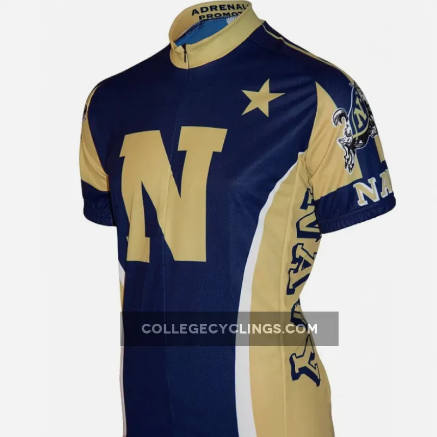 Navy Mens Cycling Jersey / Navy Bike Jersey