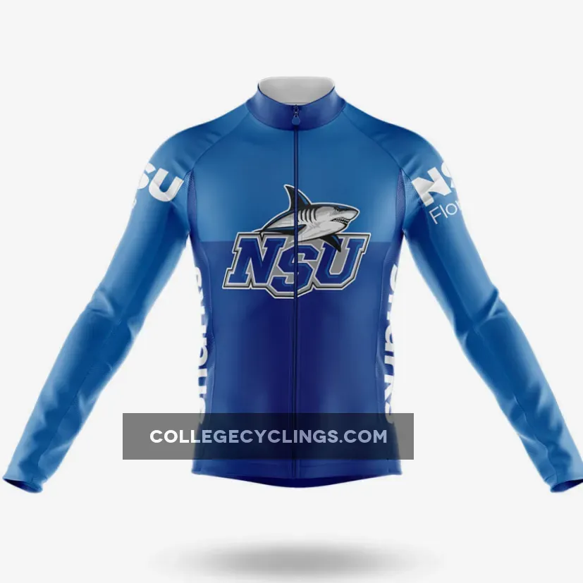 Nova Southeastern University Long Sleeve Cycling Jersey Ver.2