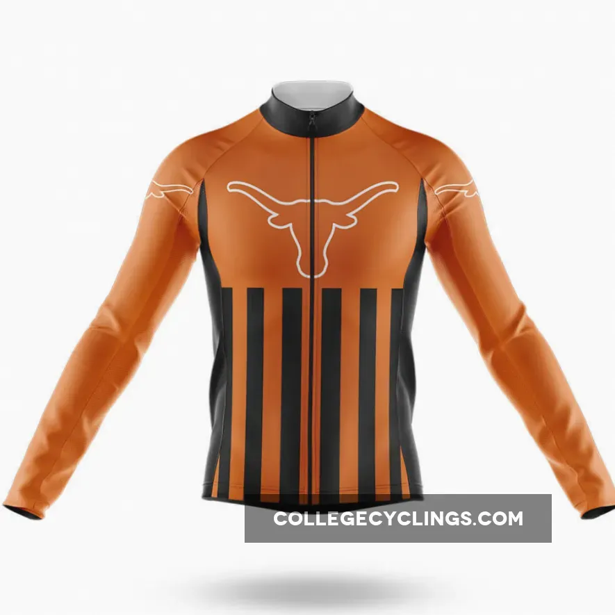 University of Texas Austin USA Long Sleeve Cycling Jersey Only