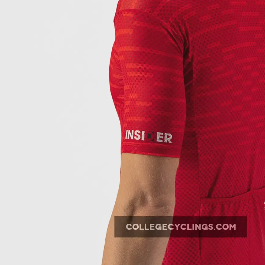 Castelli Insider Jersey - Red For Sale