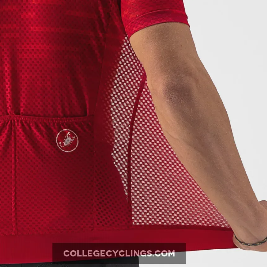 Castelli Insider Jersey - Red For Sale