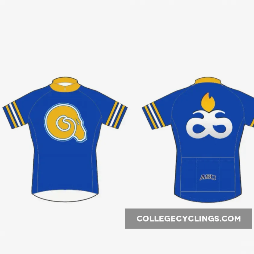 NCAA Albany State University ASU Golden Rams Cycling Jerseys Bike Clothing
