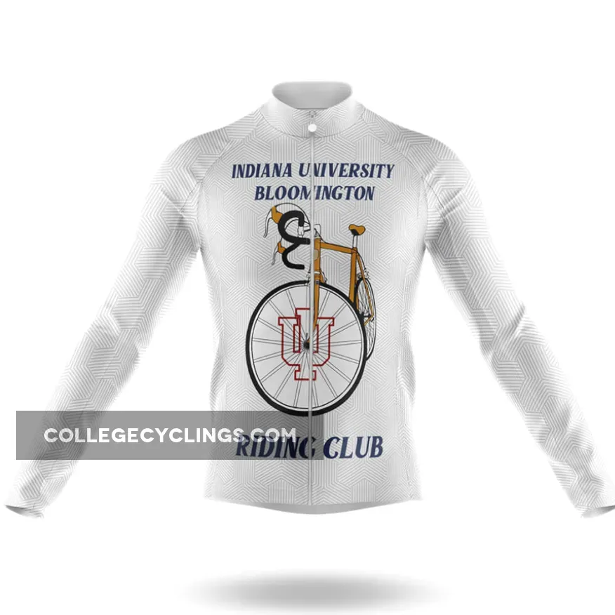 Classic IU Bloomington Long Sleeve Cycling Jersey For Sale