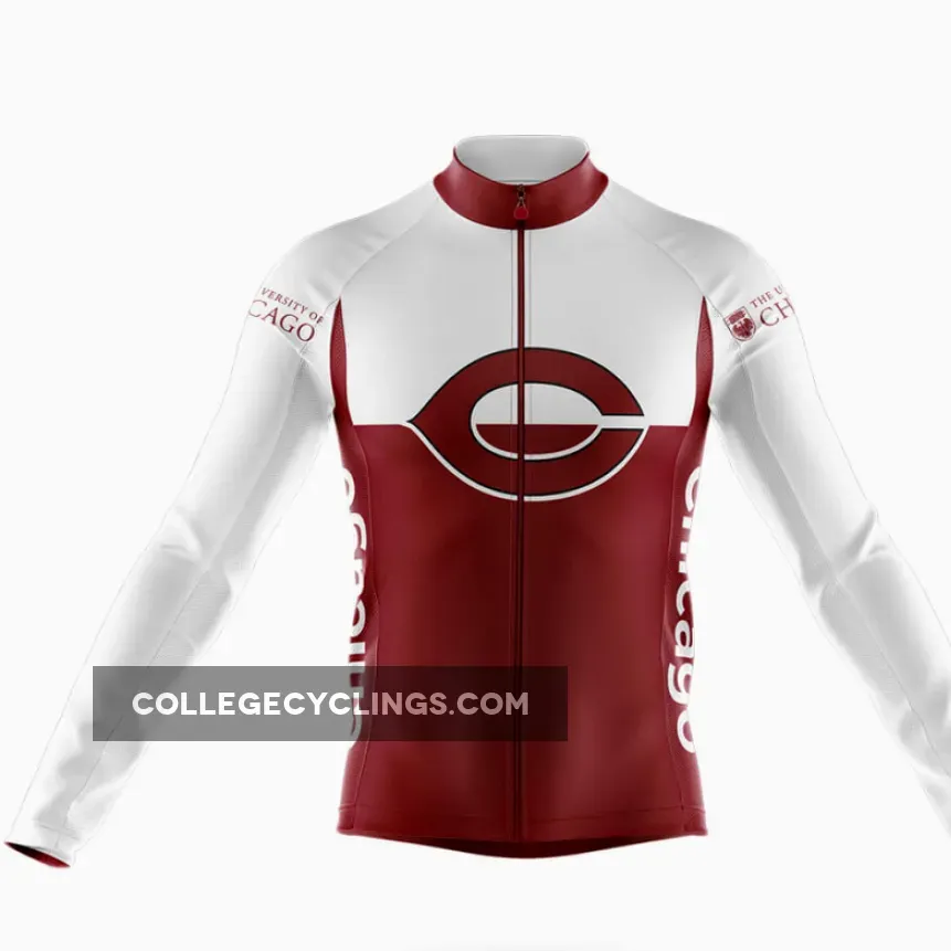 University of Chicago Long Sleeve Cycling Jersey Ver.2