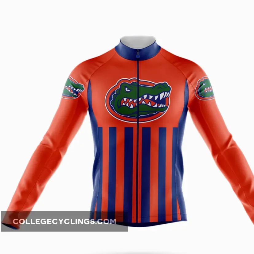 University of Florida USA Long Sleeve Cycling Jersey