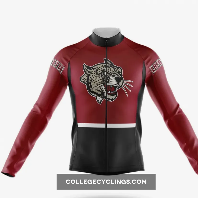 Lafayette College Leopards Long Sleeve Cycling Jersey