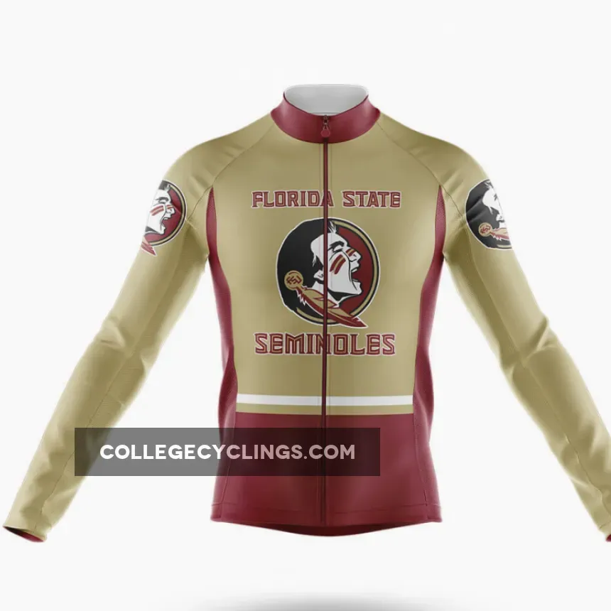 Florida State Seminoles Long Sleeve Cycling Jersey Only