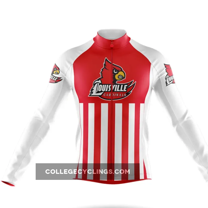 University of Louisville USA Long Sleeve Cycling Jersey