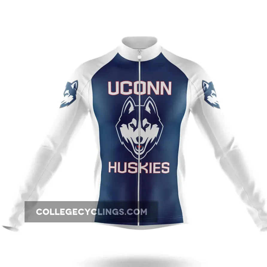 UConn Huskies Long Sleeve Cycling Jersey Restock