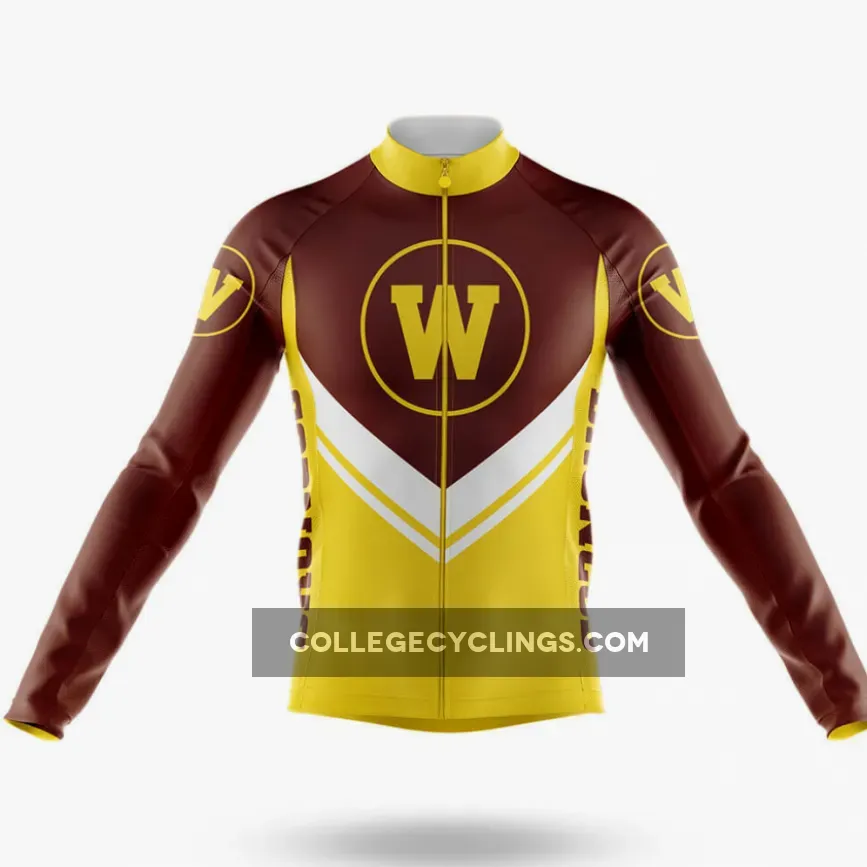 Western Michigan University Long Sleeve Cycling Jersey Only Ver.3