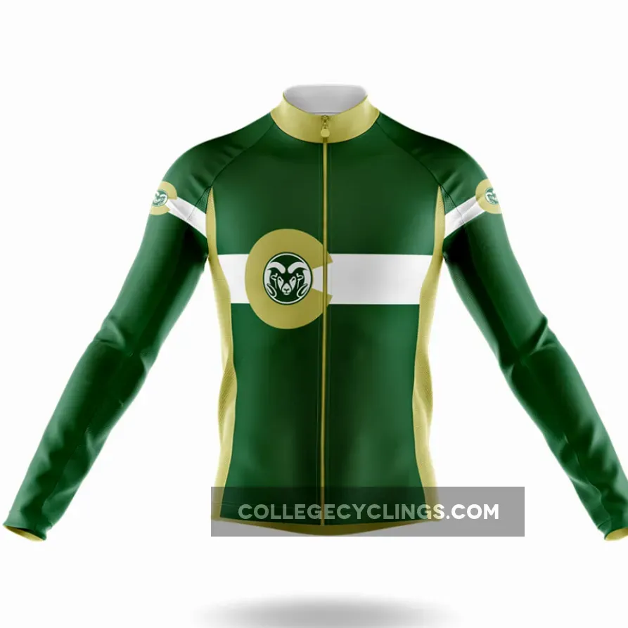 Colorado State Rams Long Sleeve Cycling Jersey Only Online