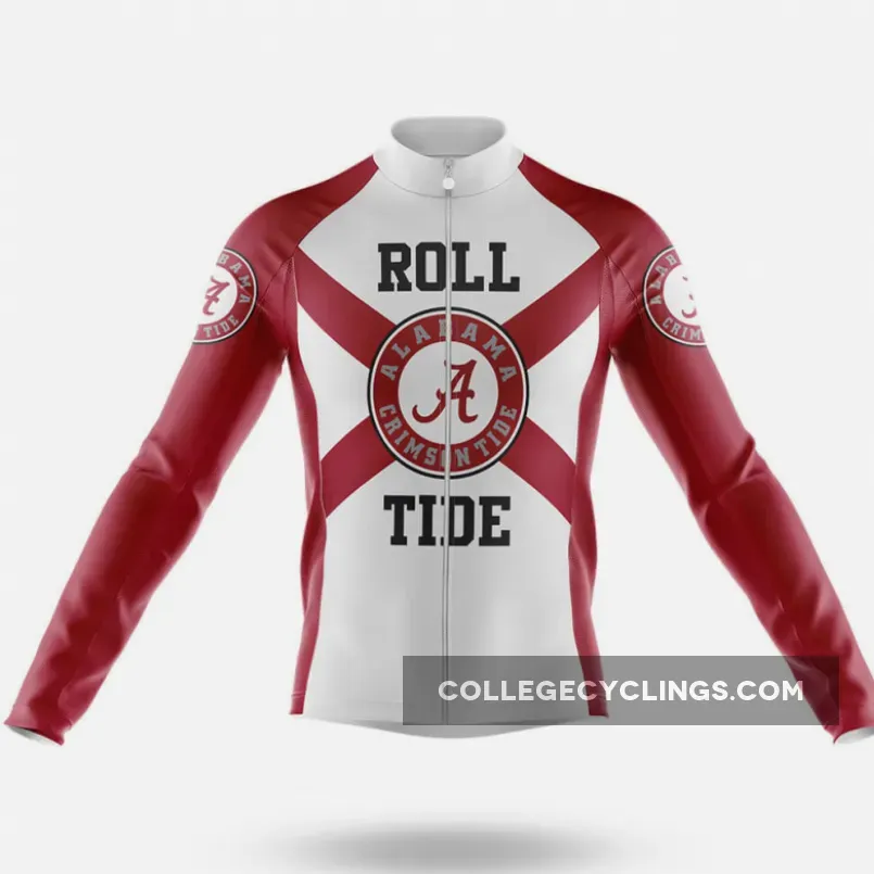 Alabama Crimson Tide Cycling Kit - Long Sleeve Jersey