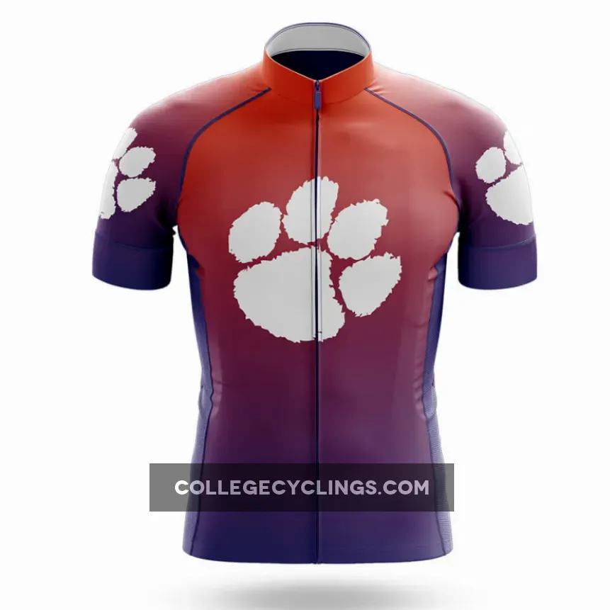 Clemson Tigers Gradient Cycling Jersey Only