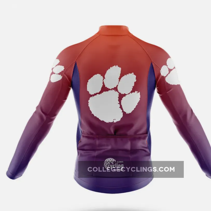 Clemson Tigers Gradient Cycling Jersey Only