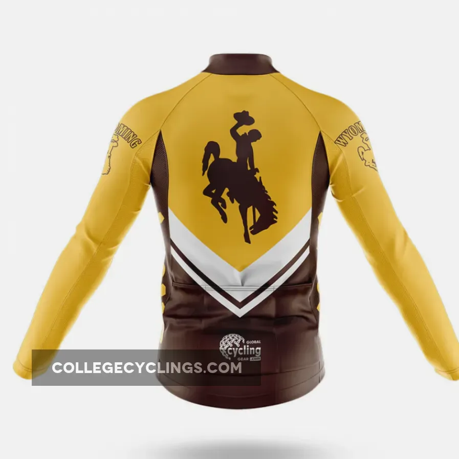 University of Wyoming Long Sleeve Cycling Jersey Ver.3 University of Wyoming Long Sleeve Cycling Jersey Ver.3