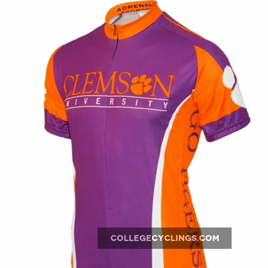 Clemson Tigers Mens Cycling Jersey, Clemson Bike Shop