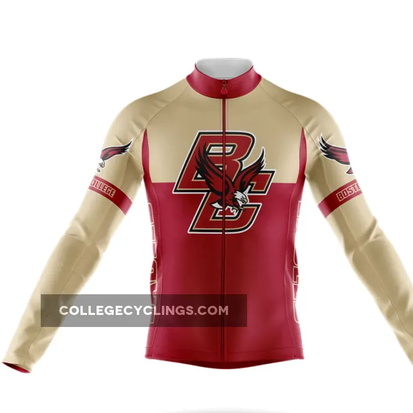 Boston College Long Sleeve Cycling Jersey Ver.2 Restock