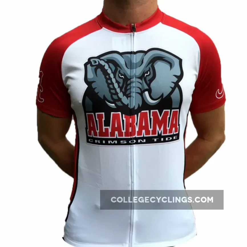 UA University Of Alabama Crimson Tide Cycling Jersey Outlet