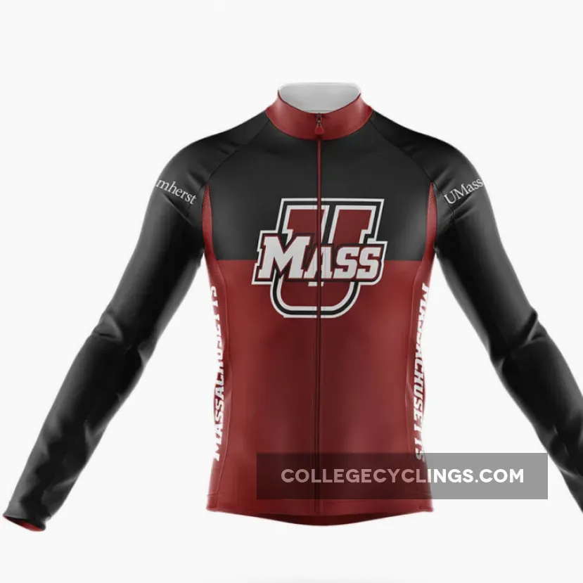 University of Massachusetts Amherst Long Sleeve Cycling Jersey Ver.2