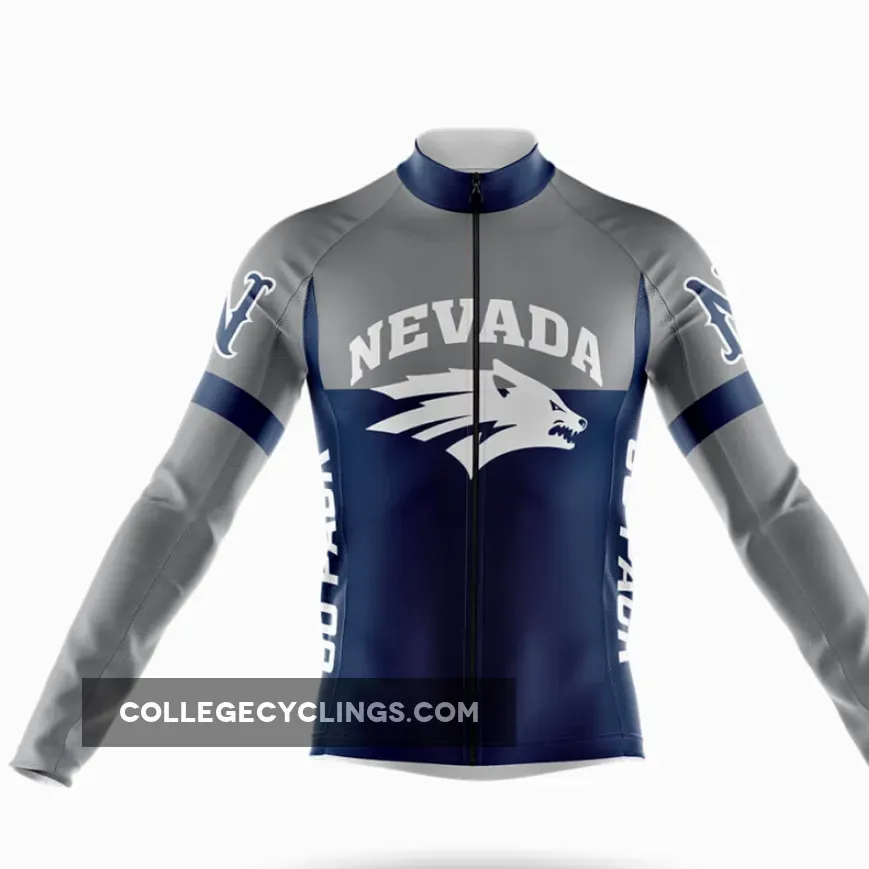 University of Nevada Long Sleeve Cycling Jersey Ver.2