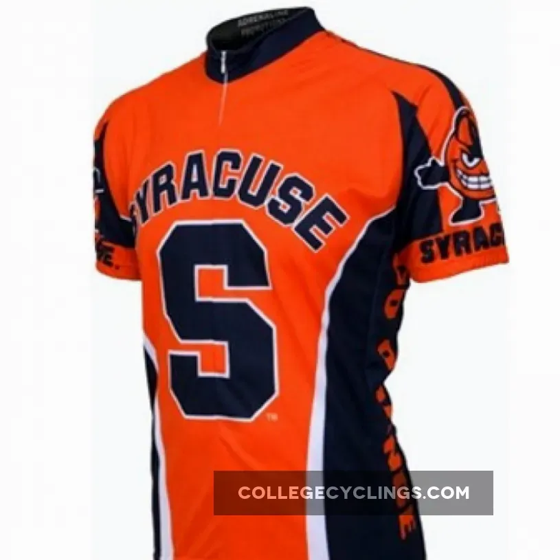 'Cuse, SU Syracuse University Orangemen Cycling Jersey