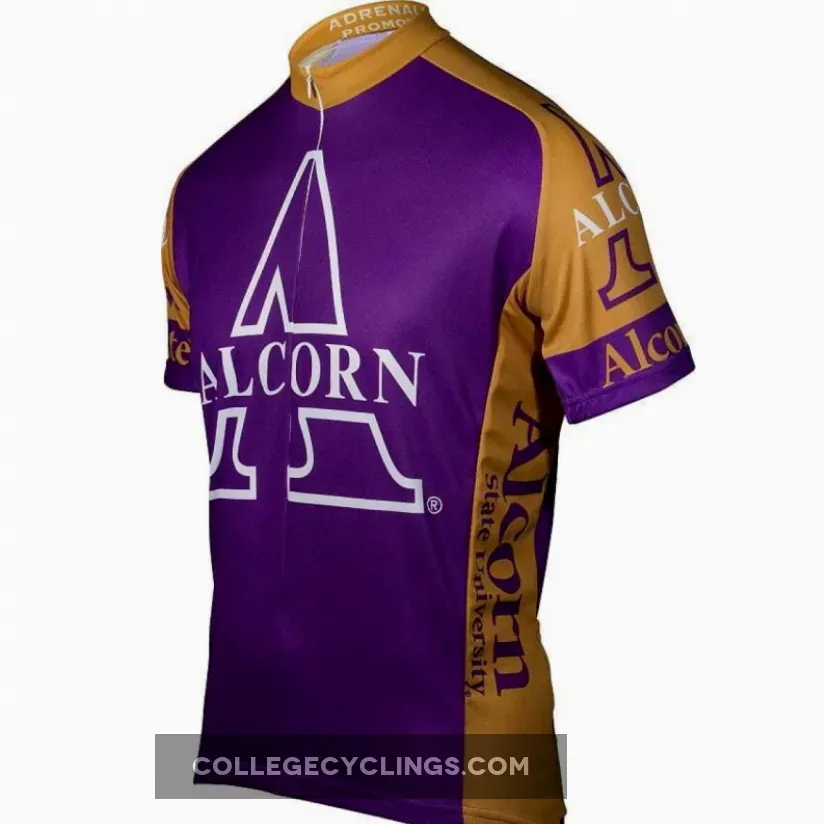 NCAA Alcorn State University Braves Short Sleeve Cycling Jerseys Bike Clothing
