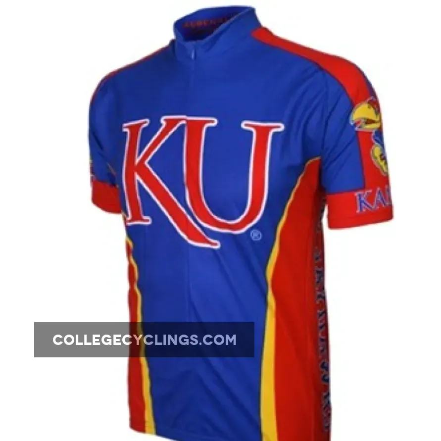 KU University Of Kansas Jayhawks Cycling Jersey Outlet