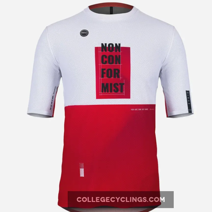 Gobik Terrain Whistler Jersey - White Red Outlet