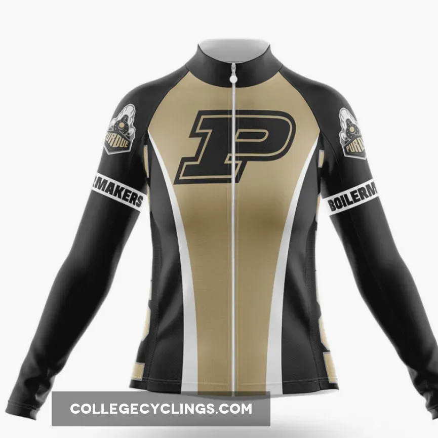 Purdue University - Women's Long Sleeve Cycling Jersey Only