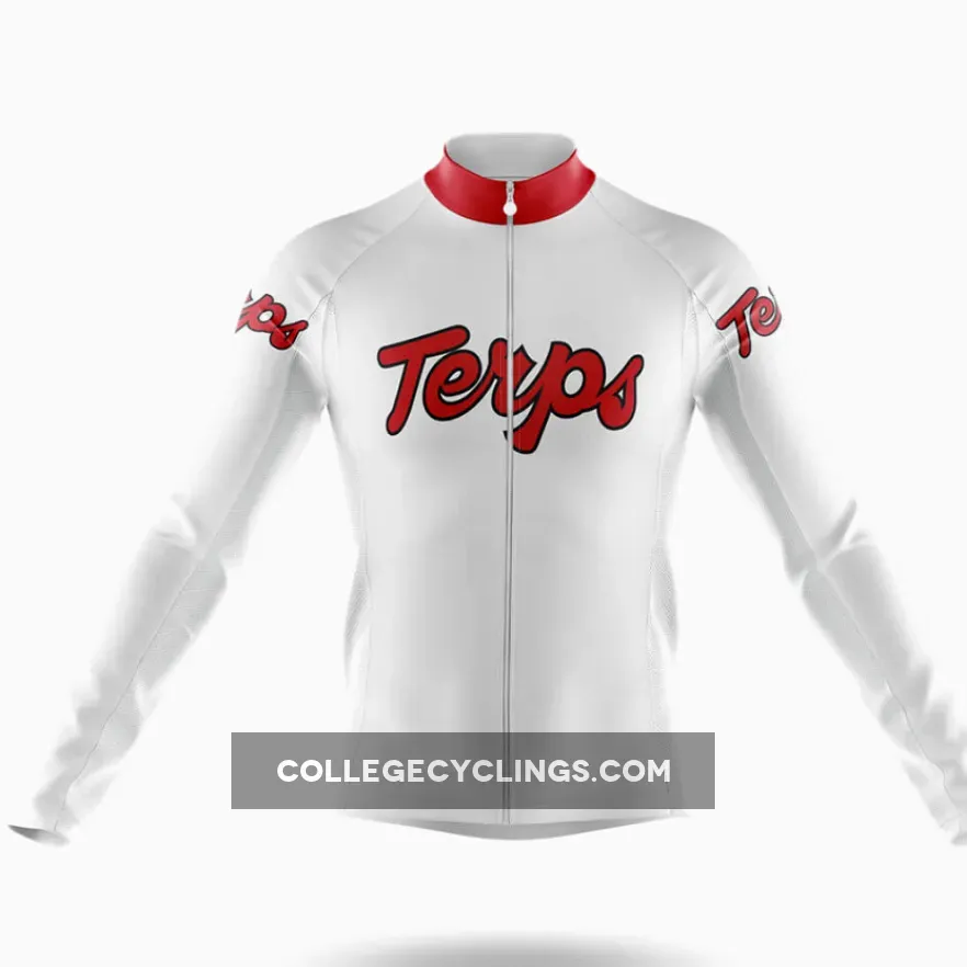 Where To Buy Maryland Terps Long Sleeve Cycling Jersey